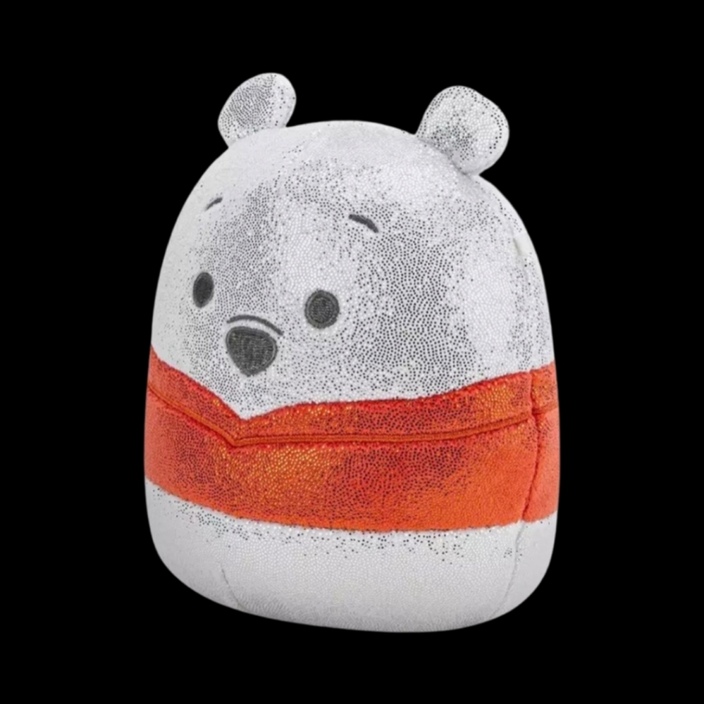 NWT Squishmallows Disney Winnie the Pooh 100 year Glitter Edition Kellytoy 6"